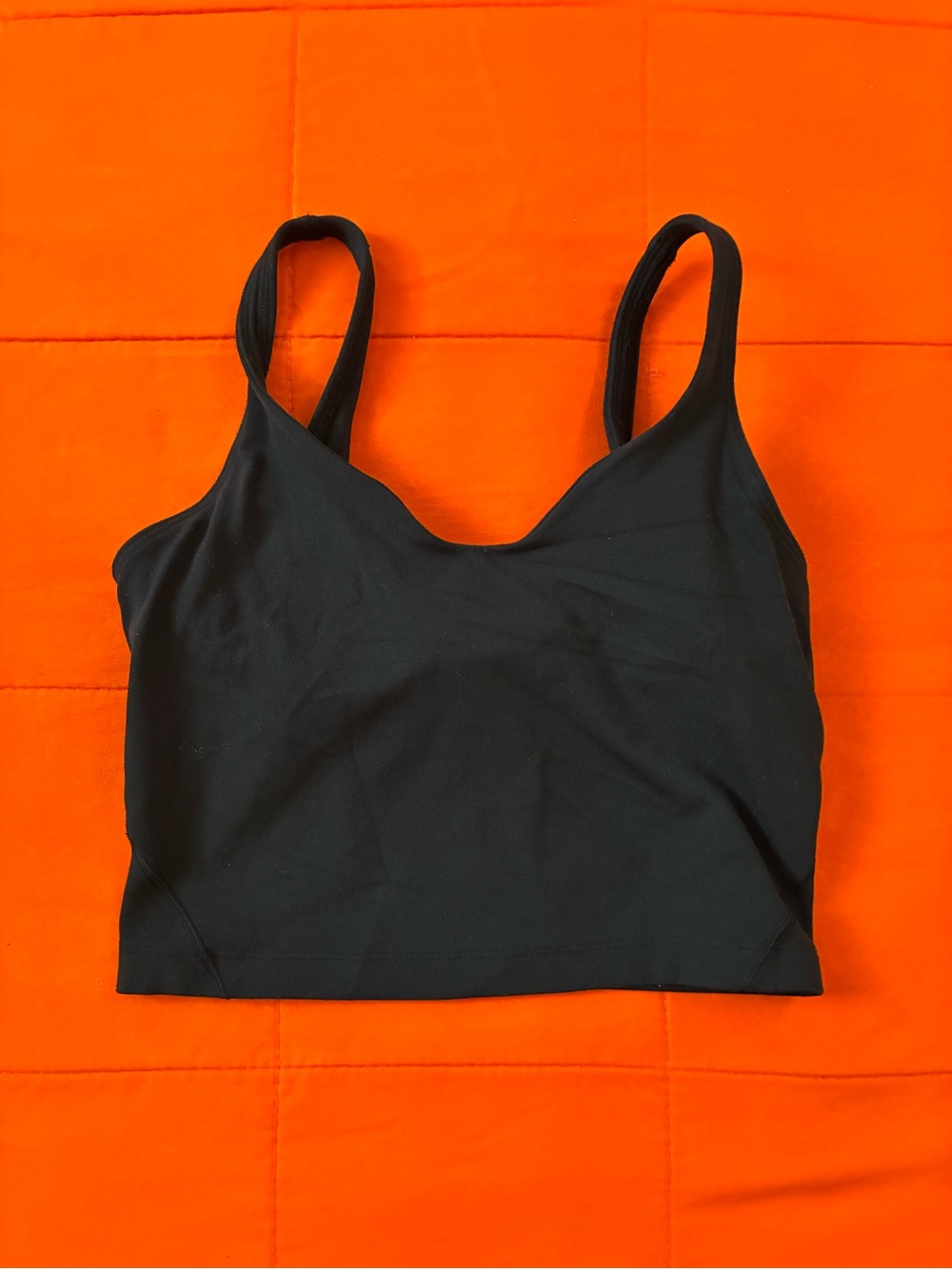 Lululemon sports Bra Womens 4 Black Running & Gym Athletic Sportswear Casual